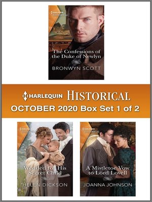 cover image of Harlequin Historical October 2020--Box Set 1 of 2
